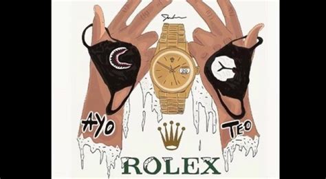 just say so if we going full rolex meme|i ayo and teo Rolex.